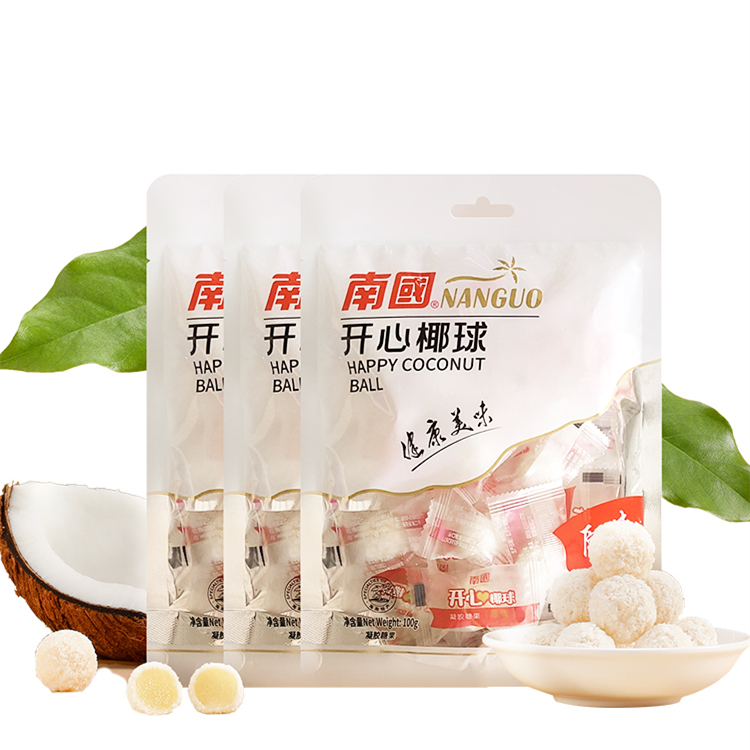 南国开心椰球100g*3袋