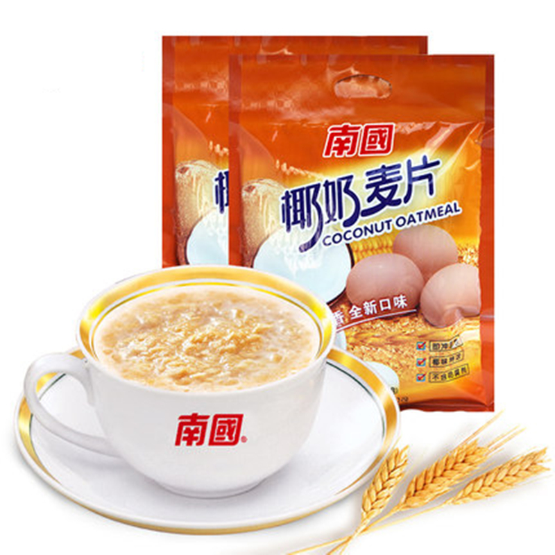 南国椰奶麦片 560g*2袋