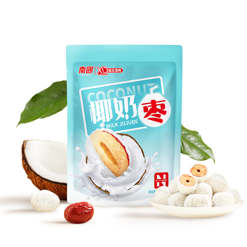 南国椰蓉奶枣 100g*4袋