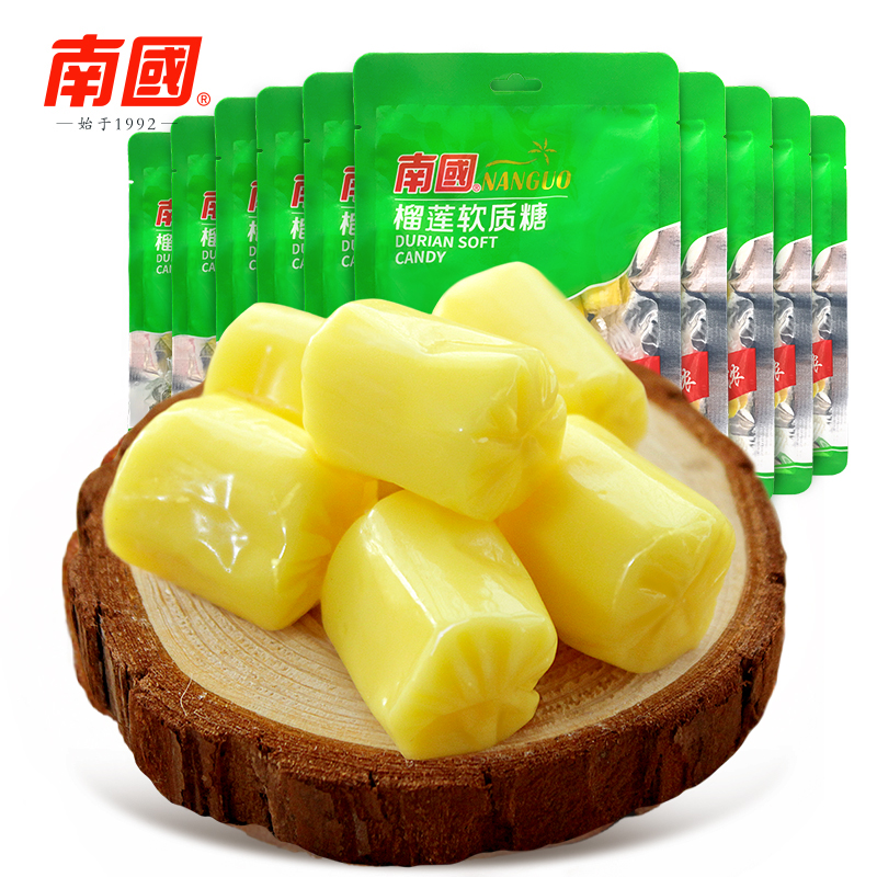南国榴莲软质糖 82g*10袋
