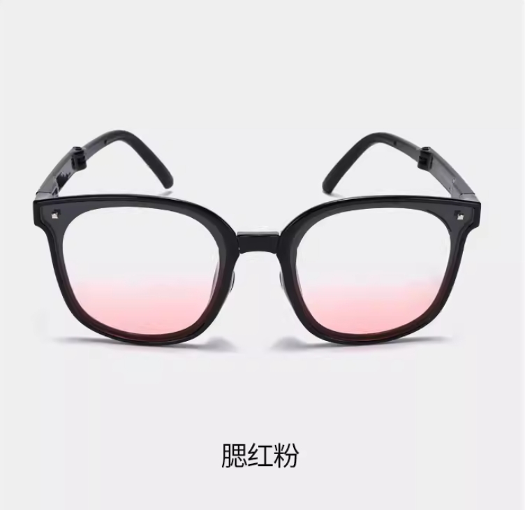 VVC漫野系列·防晒折叠墨镜 腮红粉