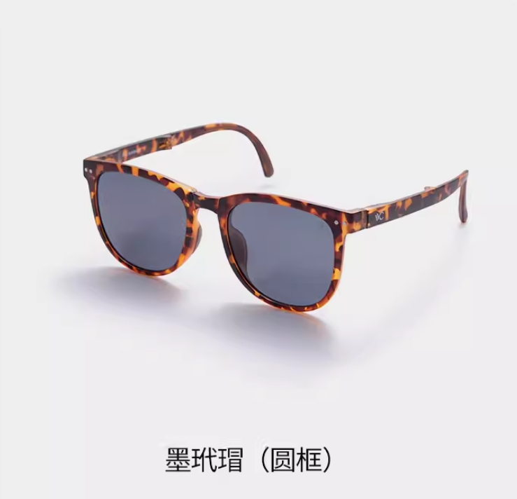 VVC云端休闲·防晒折叠墨镜 墨玳瑁