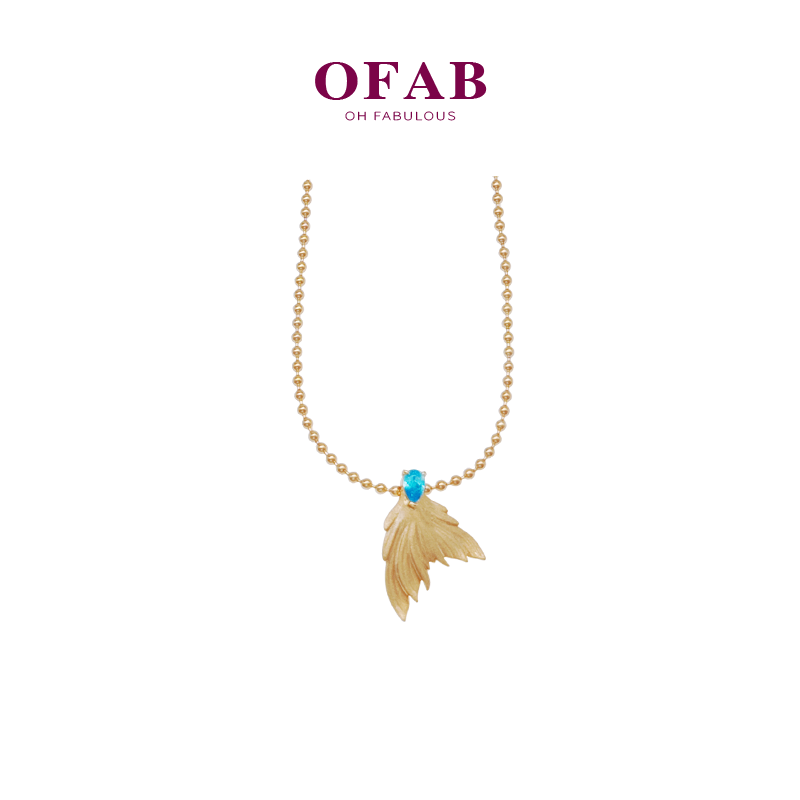 Azu l雅苏尔人鱼项链 OFAB202406GPNL2113