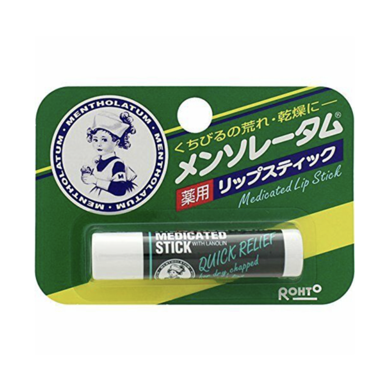 [清仓]Mentholatum曼秀雷敦 经典薄荷润唇膏 4.5g效期至27年6月