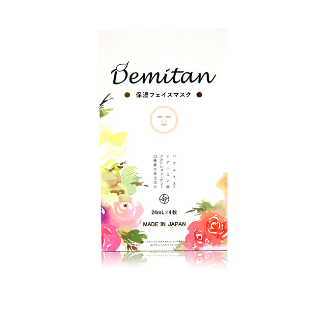 [清仓]Demitan 保湿补水面膜 4片