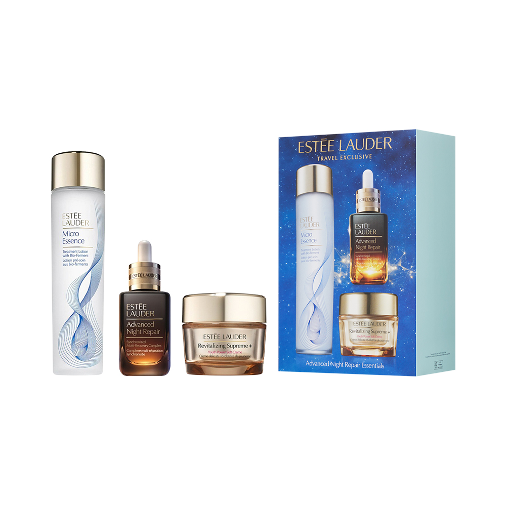 雅诗兰黛抗衰老护肤三件套小棕瓶精华+原生液+面霜 效期至28年11月